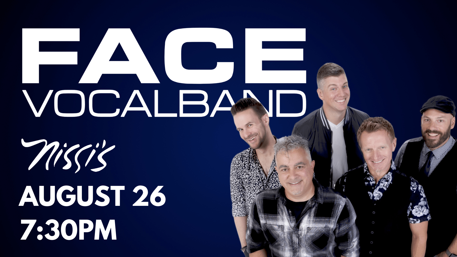 Face Vocal Band » Nissi's Entertainment & Events