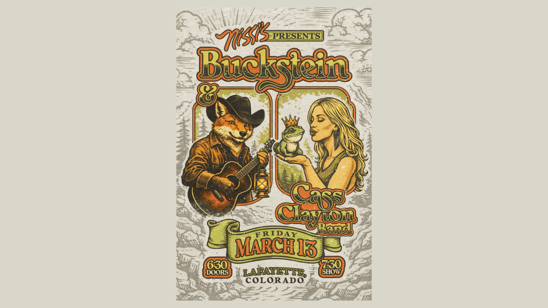 Buckstein & Cass Clayton Band » Nissi's Entertainment & Events